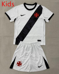 26-27 CR Vasco da Gama Away White Kids/Youth Soccer Uniform-AY