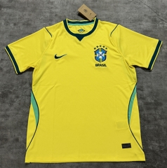 (S-4XL) 2026 Brazil Home Yellow Thailand Soccer Jersey AAA-4506