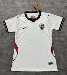 2026 England Home White Women Thailand Soccer Jersey AAA-4506