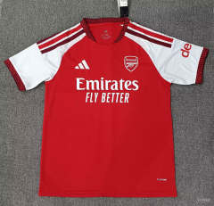 (S-4XL) 26-27 Arsenal Home Red Thailand Soccer Jersey AAA-5378