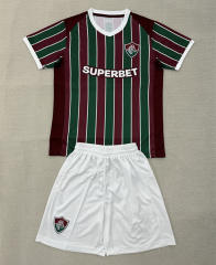 26-27 Fluminense Home Red&Green Soccer Uniform-AY