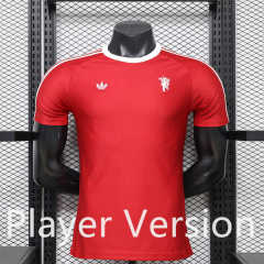 Player Version 26-27 Casual Version Manchester United Red Thailand Soccer Jersey AAA-888