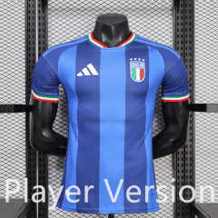 Player version 26-27 Special Version Italy Blue Thailand Soccer Jersey AAA-888