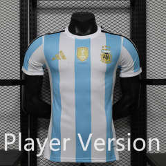 Player version 26-27 Special Version Argentina White&Blue Thailand Soccer Jersey AAA-888