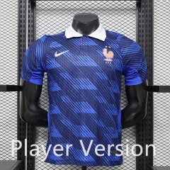 Player Version 26-27 France Home Blue Thailand Soccer Jersey AAA-888