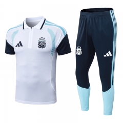 26-27 Argentina White Thailand Polo Uniform-9926