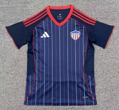 (S-4XL) 26-27 Atlético Junior Away Royal Blue Thailand Soccer Jersey AAA-512