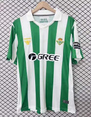 (S-4XL) 26-27 Retro Version Real Betis White&Green Thailand Soccer Jersey AAA-2044