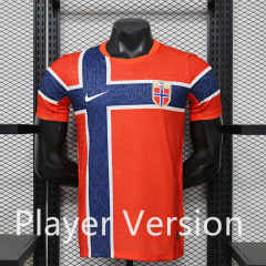 Player Version 26-27 Norway Home Red Thailand Soccer Jersey AAA-888