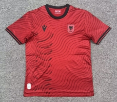 (S-4XL) 26-27 Albania Home Red Thailand Soccer Jersey AAA-8025