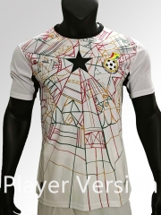 Player version 26-27 Ghana Home White Thailand Soccer Jersey AAA-9753