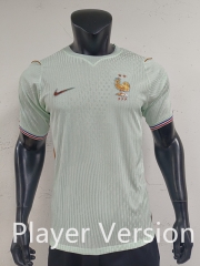 Player Version 26-27 France Away Light Green Thailand Soccer Jersey AAA-0871