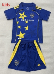 26-27 Concept Version Boca Juniors Blue Kids/Youth Soccer Uniform-AY