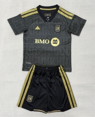 26-27 Los Angeles FC 2nd Away Black Soccer Uniform-AY