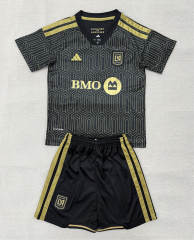 26-27 Los Angeles FC 2nd Away Black Soccer Uniform-AY