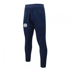 25-26 Manchester City Royal Blue Inkjet Thailand Soccer Tracksuit Long Pants-815