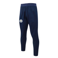 25-26 Manchester City Royal Blue Inkjet Thailand Soccer Tracksuit Long Pants-815