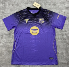 (S-4XL) 26-27 Barcelona Away Purple Thailand Soccer Jersey AAA-4506