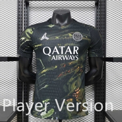 Player Version 26-27 Paris 4th Away Black Thailand Soccer Jersey-888