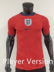 Player Version 26-27 England Away Red Thailand Soccer Jersey AAA-0871