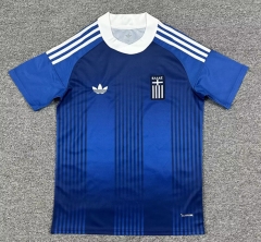 (S-4XL) 2026 World Cup Greece Away Blue Thailand Soccer Jersey AAA-512