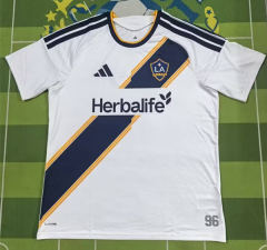 (S-4XL) 26-27 Los Angeles Galaxy Home White Thailand Soccer Jersey AAA-5303