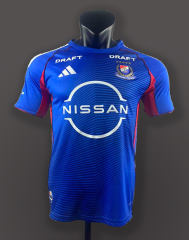 26-27 Yokohama F.Marinos Home Blue Thailand Soccer Jersey AAA-417