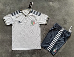 26-27 Italy Away White Soccer Uniform-2483