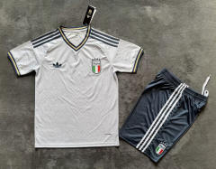 26-27 Italy Away White Soccer Uniform-2483
