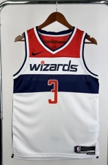 2023 Washington Wizards White #3 NBA Jersey-311