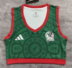 2026 Mexico Home Green Women Thailand Soccer Vest Jersey AAA-4506