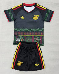 26-27 Jamaica Away Dark Grey Soccer Uniform-AY