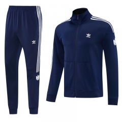 Adidas Royal Blue Thailand Soccer Jacket Uniform-LH