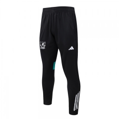 25-26 Liverpool Black Thailand Soccer Tracksuit Long Pants-815