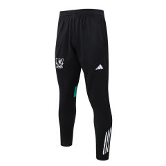25-26 Liverpool Black Thailand Soccer Tracksuit Long Pants-815