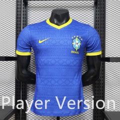 Player Version 26-27 Special version Brazil Blue Thailand Soccer Jersey AAA-888