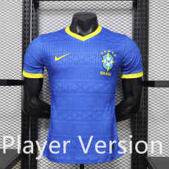 Player Version 26-27 Special version Brazil Blue Thailand Soccer Jersey AAA-888