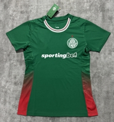 26-27 SE Palmeiras Home Green Women Thailand Soccer Jersey AAA-4506