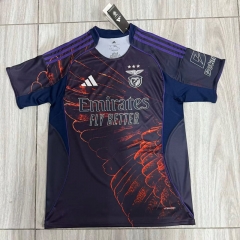 (S-4XL) 26-27 Benfica 4th Away Royal Blue Thailand Soccer Jersey AAA-2483