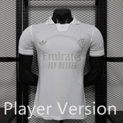 Player Version 26-27 125th Anniversary Edition Real Madrid White Thailand Soccer Jersey AAA-888