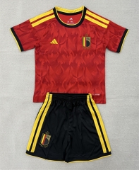 26-27 Belgium Home Red Soccer Uniform-AY