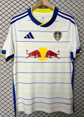 (S-4XL) 26-27 Leeds United Home White Thailand Soccer Jersey AAA-2044