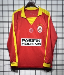 (S-4XL) 26-27 Commemorative Edition Galatasaray SK Red LSThailand Soccer Jersey AAA-GB