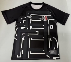 (S-4XL) 26-27 Special Version Santa Cruz FC Black Thailand Soccer Jersey AAA-5668