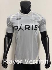 Player Version 26-27 Paris Grey Thailand Soccer Jersey-SJ