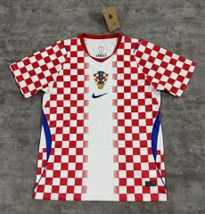 (S-4XL) 2026 World Cup Croatia Home Red&White Thailand Soccer Jersey AAA-4506