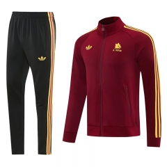 26-27 Roma Maroon Thailand Soccer Jacket Uniform-LH