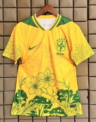 26-27 Brazil Yellow Thailand Soccer Jersey AAA-9171