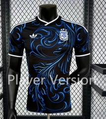 Player Version 26-27 Argentina Away Black Thailand Soccer Jersey AAA