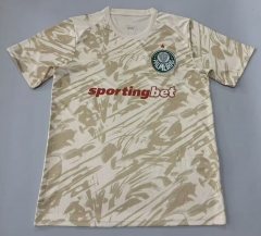 (S-4XL) 26-27 SE Palmeiras Beige Thailand Soccer Jersey AAA-5668